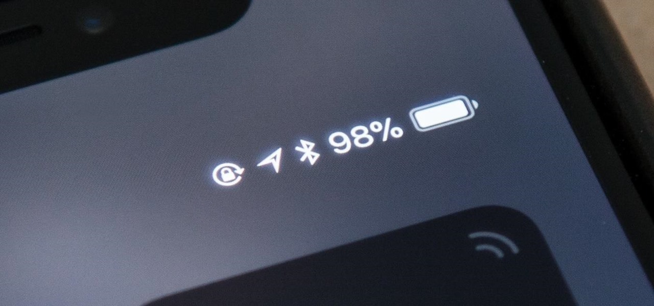 How to change battery to show percentage on iphone 11 How To View The Battery Percentage Indicator On Your Iphone X Xs Xs Max Or Xr Ios Iphone Gadget Hacks