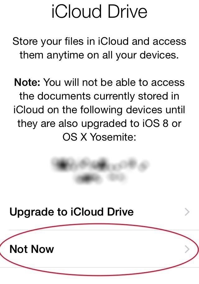 Why You Shouldn't Install iCloud Drive on iOS 8