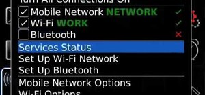 Manage connections on a BlackBerry through the Mobile Network Options pane