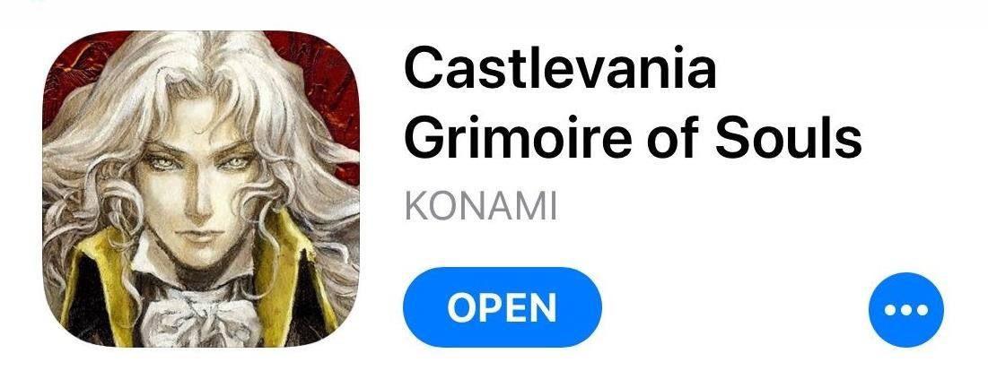 Play Castlevania 'Grimoire of Souls' on Your iPhone Right Now
