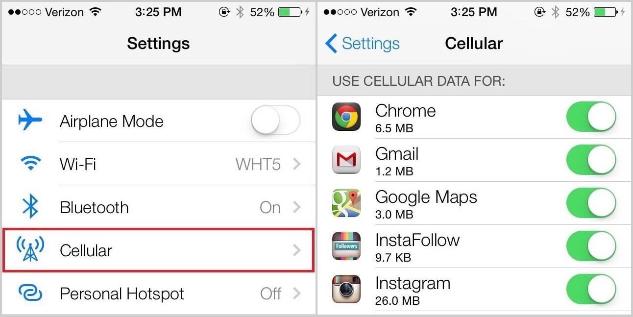 How to Monitor App Data Usage in iOS 7 & Disable Data-Hungry Apps from Sucking Up Your Money