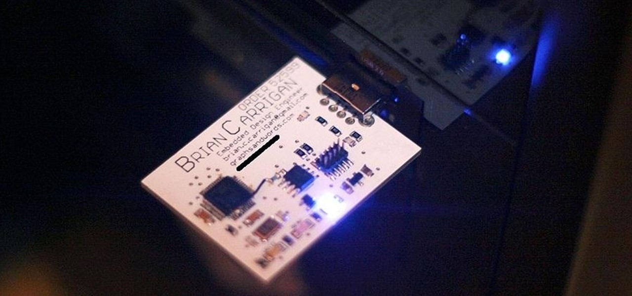 Geekify Your Business Card with This Custom PCB Résumé Flash Drive