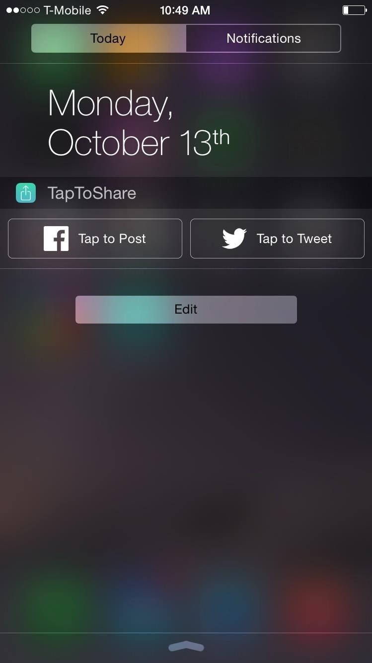 How to Post to Facebook & Twitter from Your Notification Center