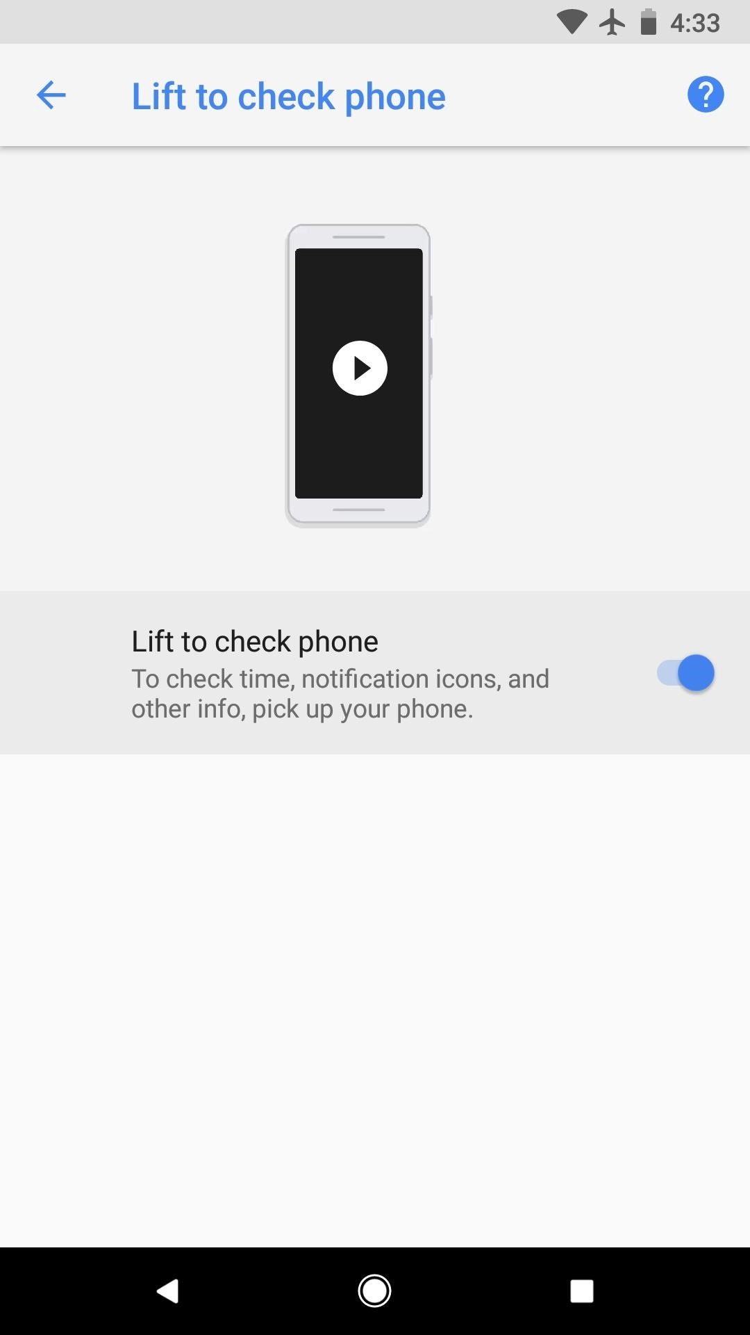 Disable the Always-on Ambient Display on Your Pixel 2 or Pixel 2 XL