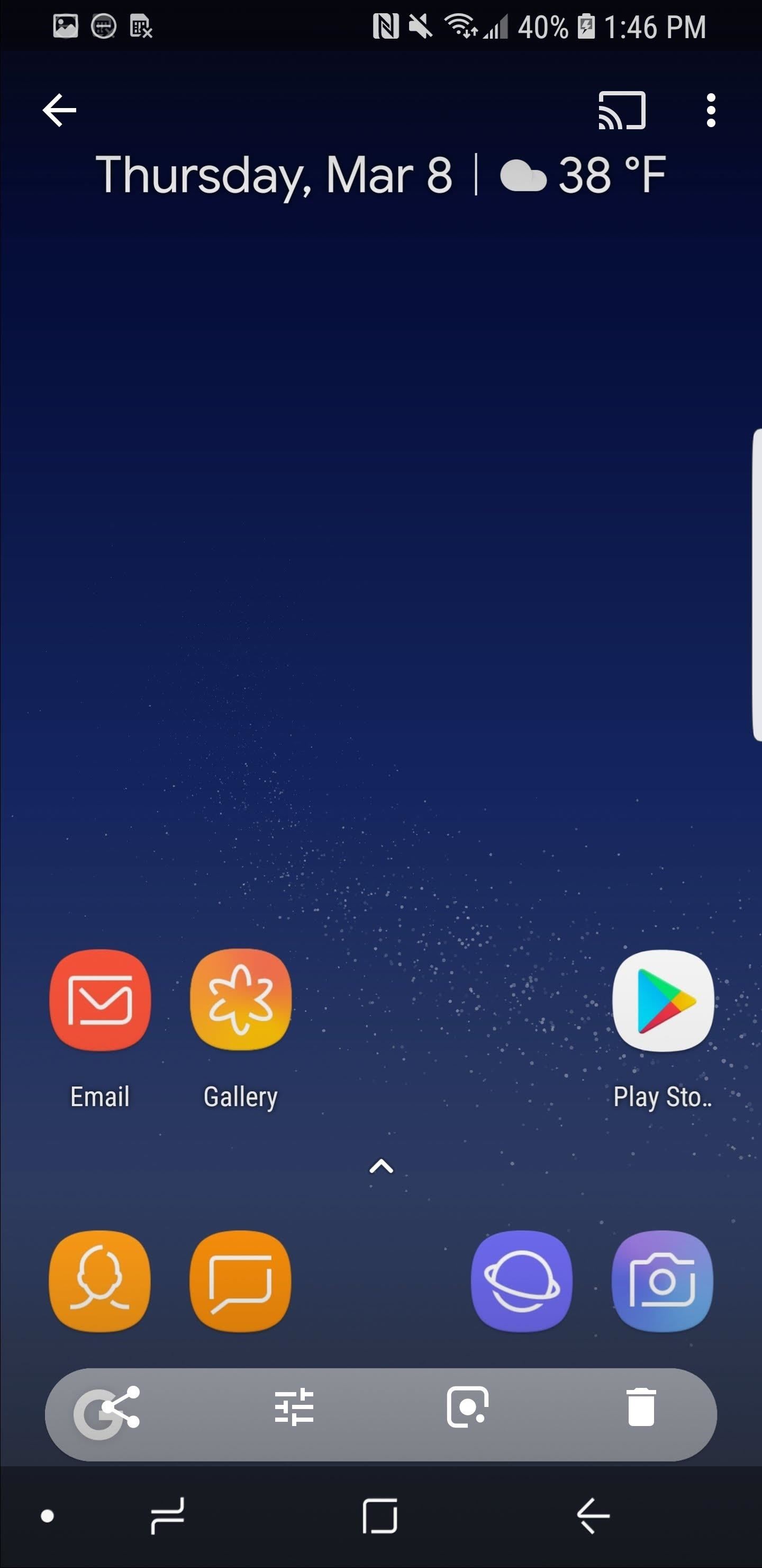 Screenshot of Android's Photos app