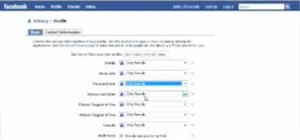 Block others from viewing personal info on Facebook