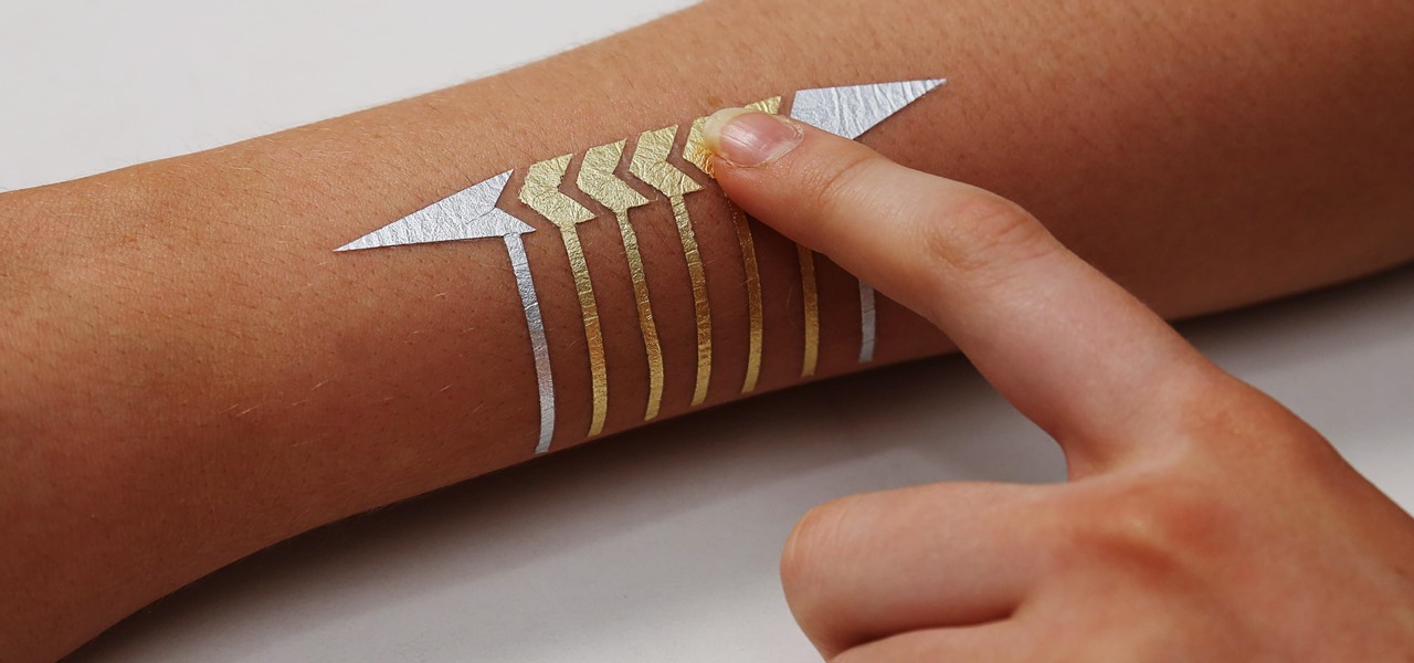 MIT's Temporary Tattoos Turn Your Skin into a Touchpad