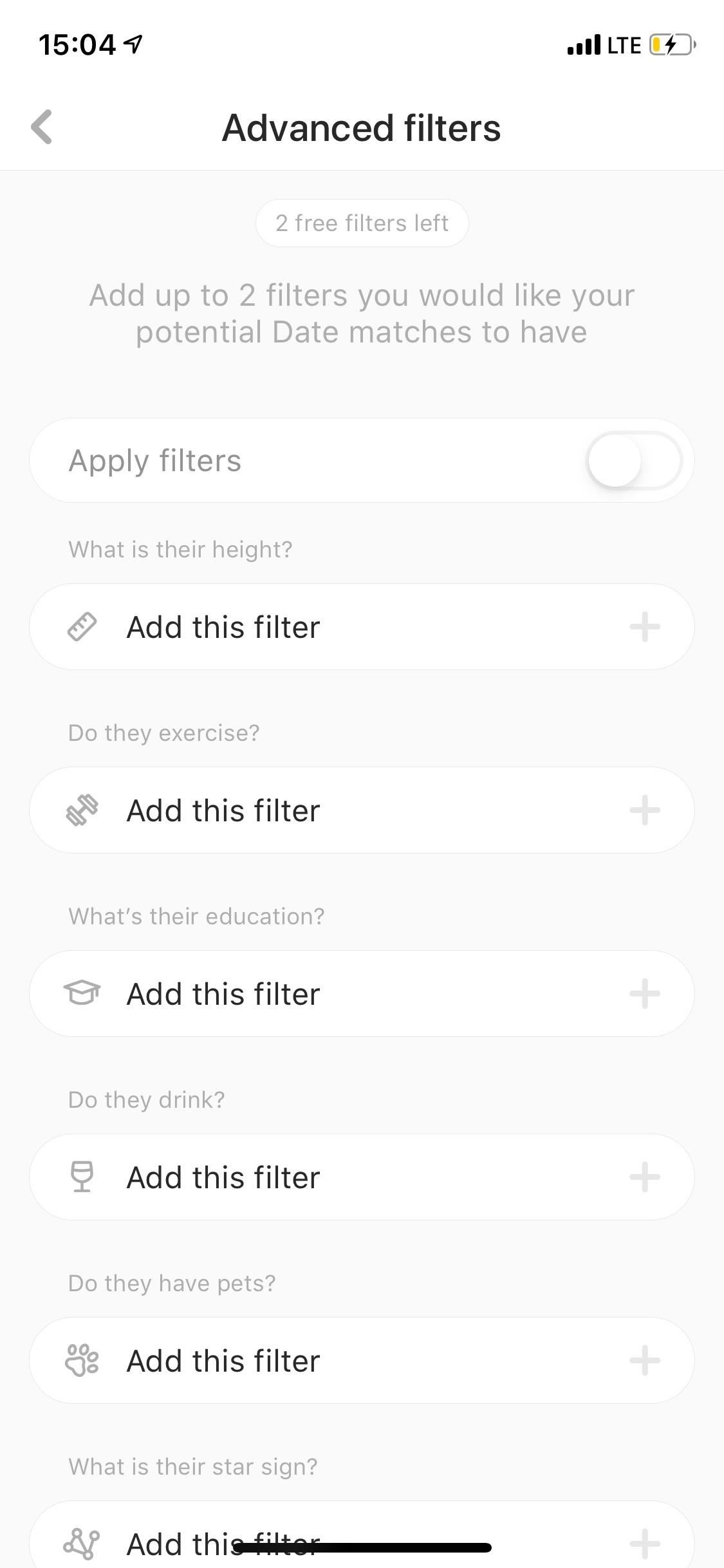 How to Filter Potential Matches on Bumble