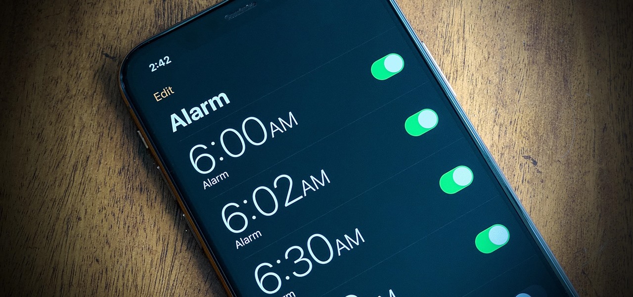 watch out for setting next time you set alarm your