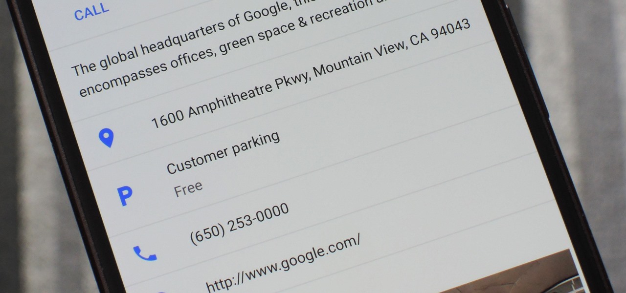 Google Maps Will Now Tell You if There's On-Site Parking at Your Destination