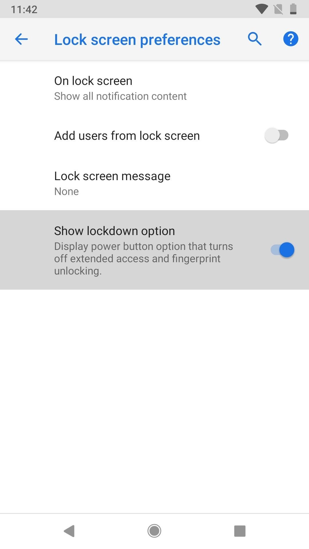 How to Quickly Disable Fingerprints & Smart Lock in Android Pie for Extra Security