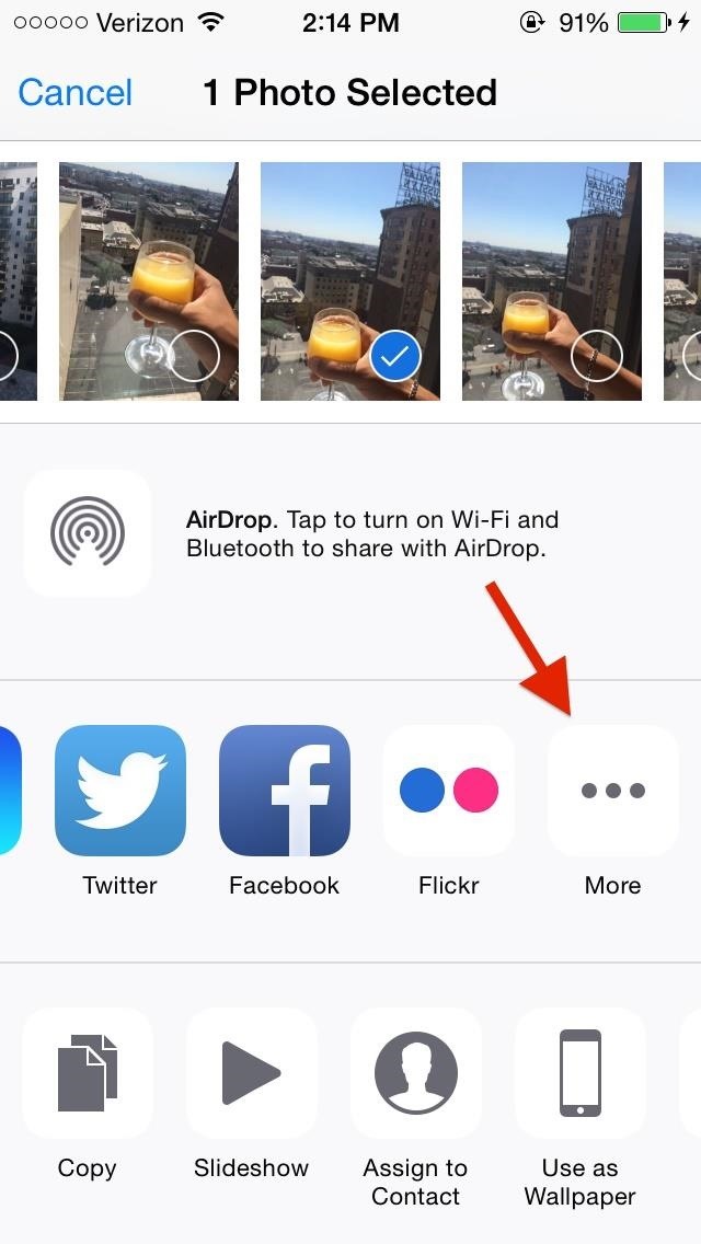 How to Snapchat Directly from Your Photos App on iOS 8