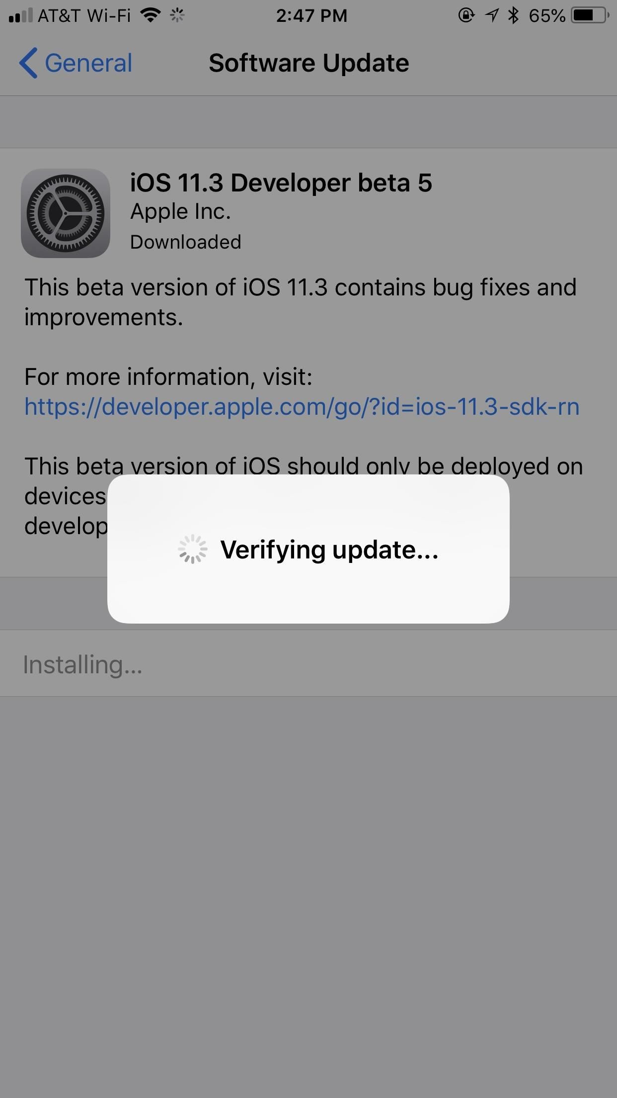 iOS 11.3 Beta 5 Released with Mostly Under-the-Hood Improvements
