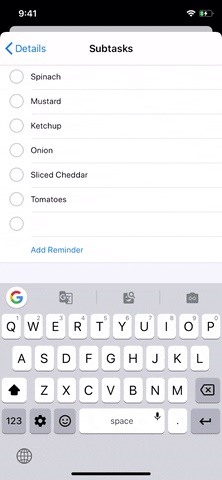 How to Create Nested Subtasks in iOS 13's Reminders App for More Organized To-Do Lists