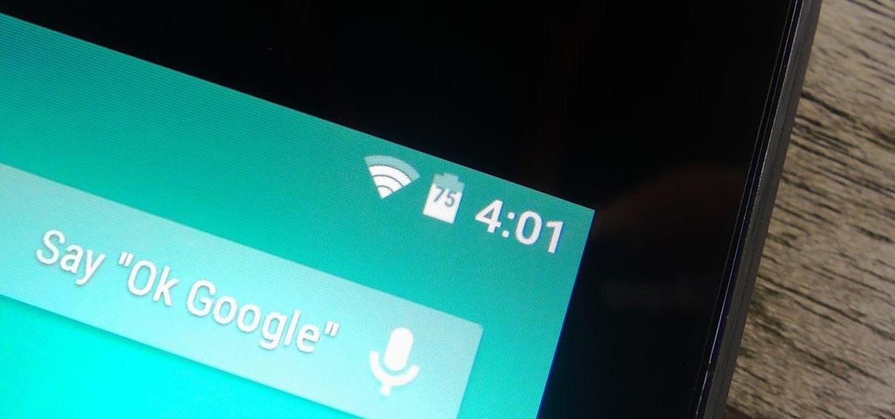 Unlock Android Lollipop's Hidden Battery Percentage Icon in the Status Bar
