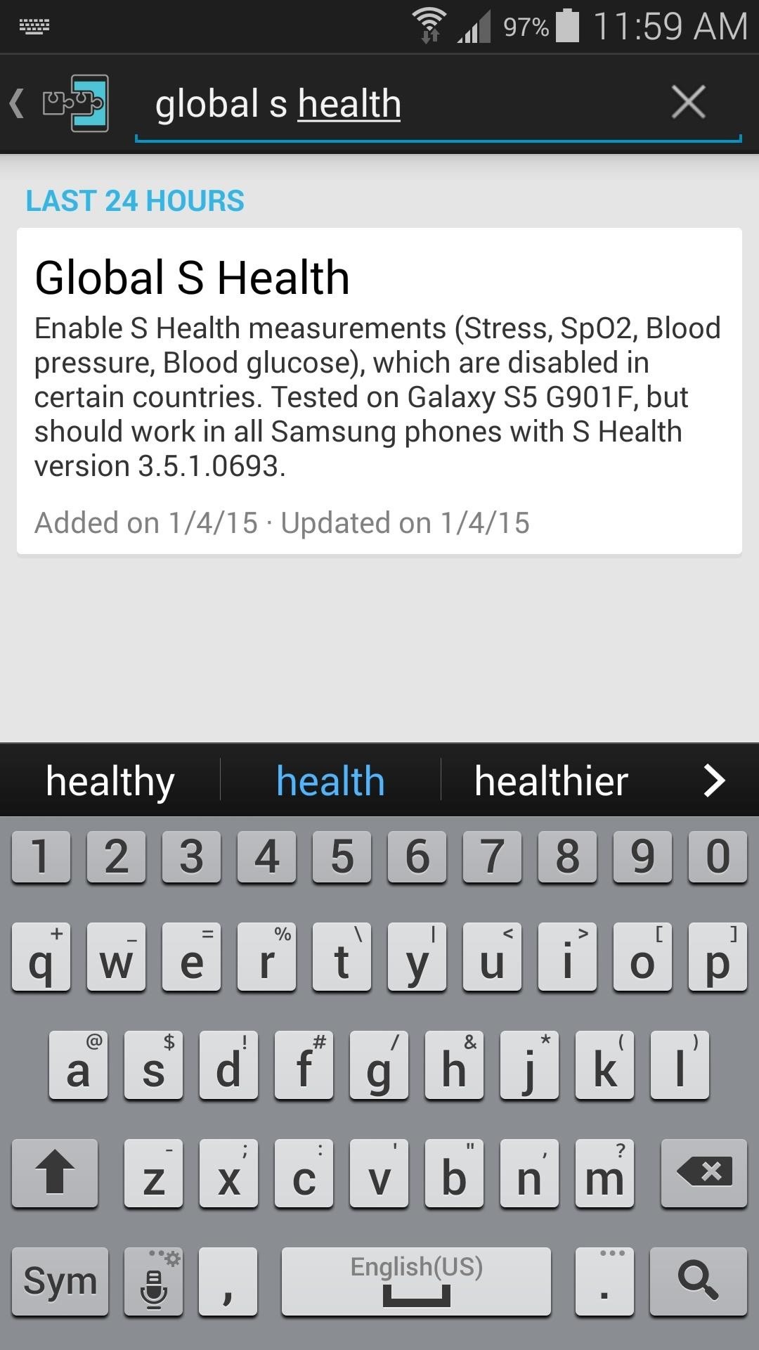 Unlock "S Health" Features in Any Country on Samsung Galaxy Devices
