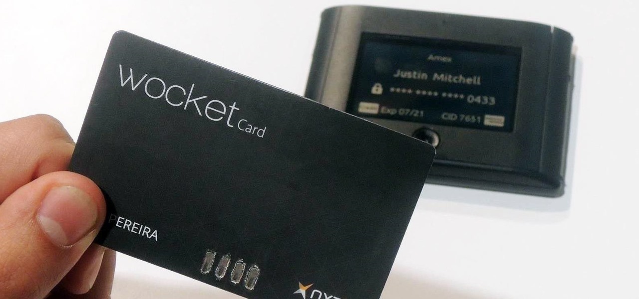 Wocket Digitizes All the Cards in Your Wallet into One Single, Secure Card
