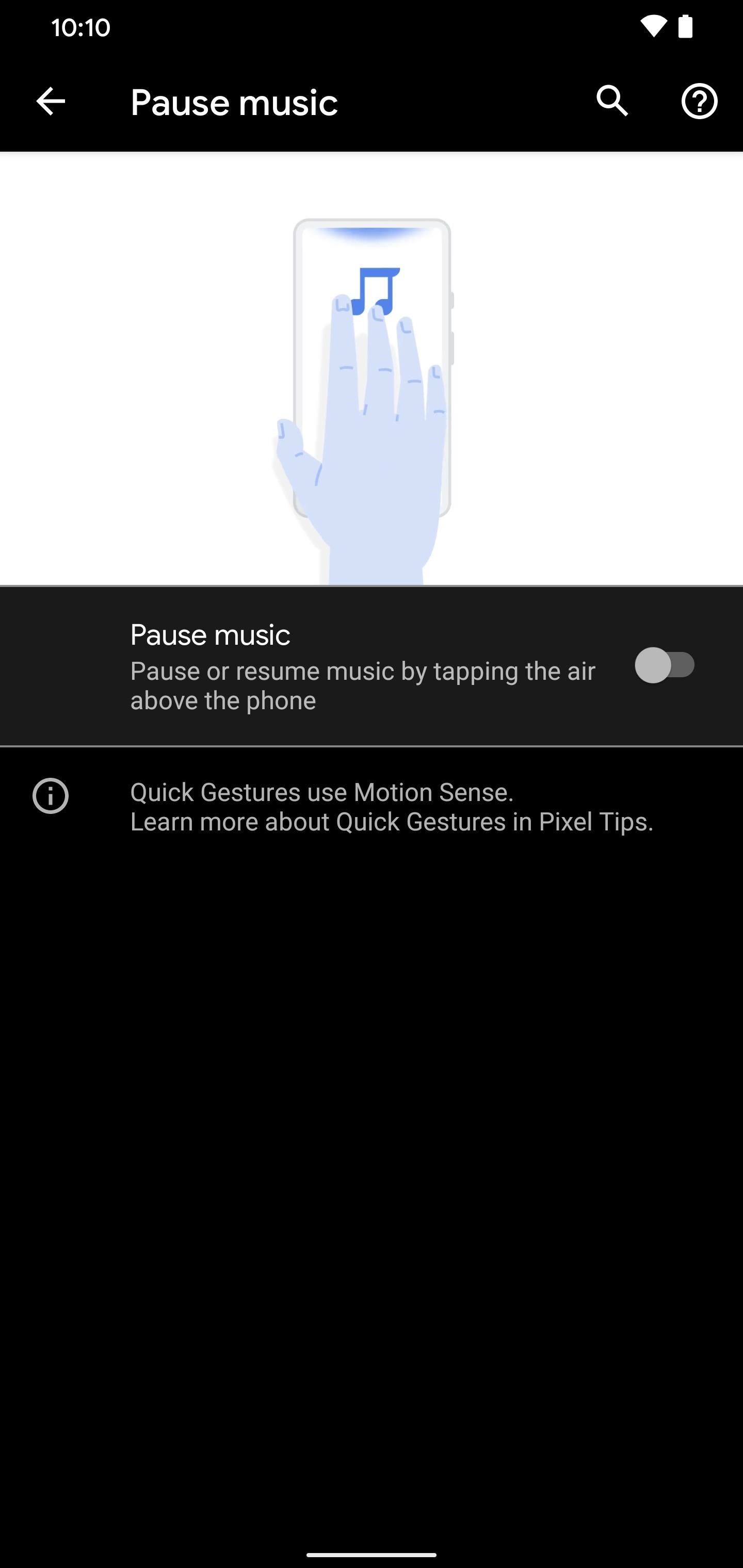 How to Pause Music with Your Pixel's Motion Sense Radar Gestures