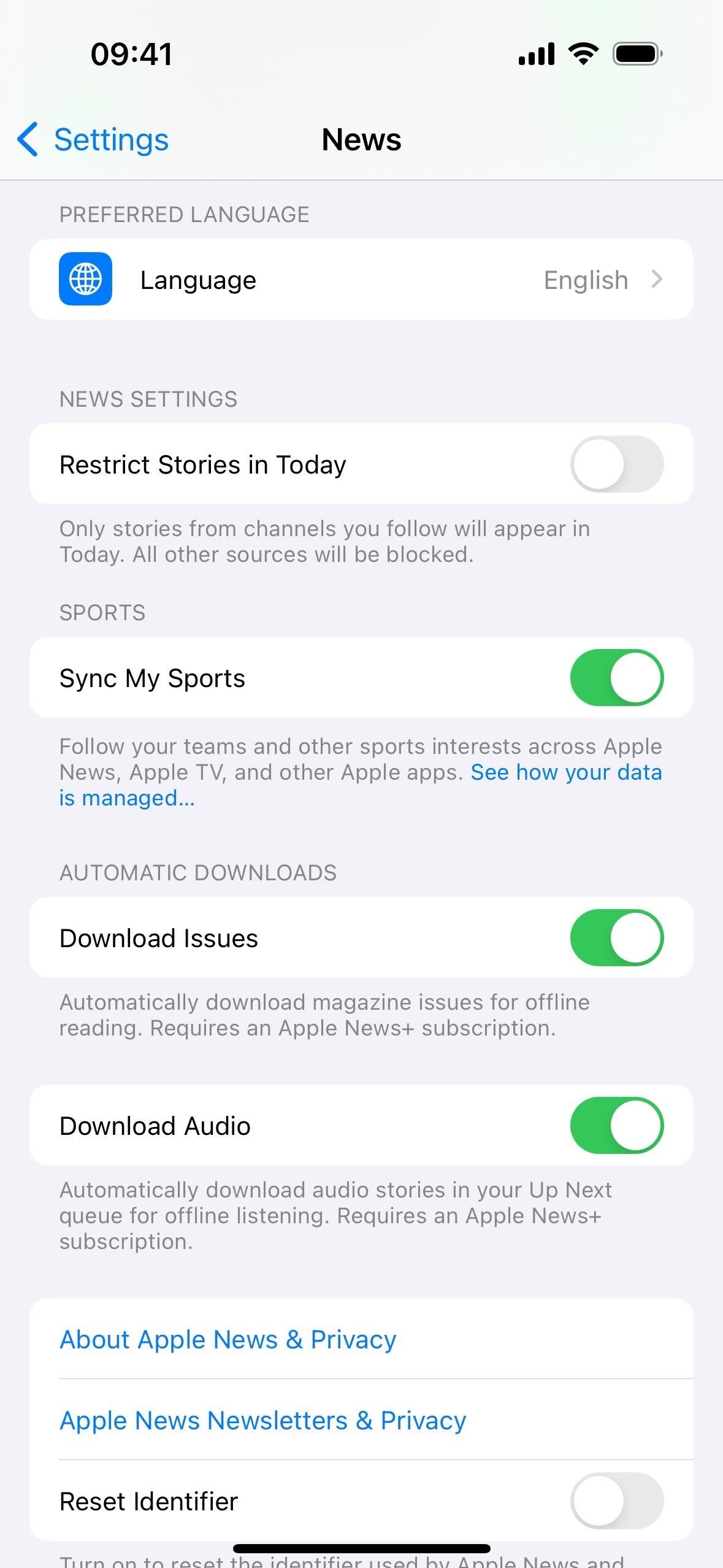 Apple News Gives You More Options for Automatic Downloads on iOS 17.5