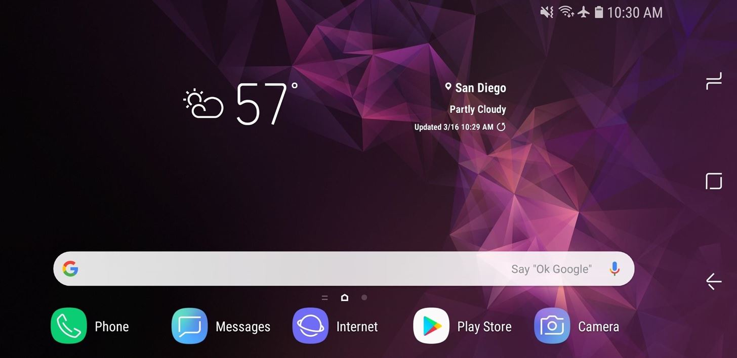 Here Are Some of the Cool New Home Screen Features on the Galaxy S9