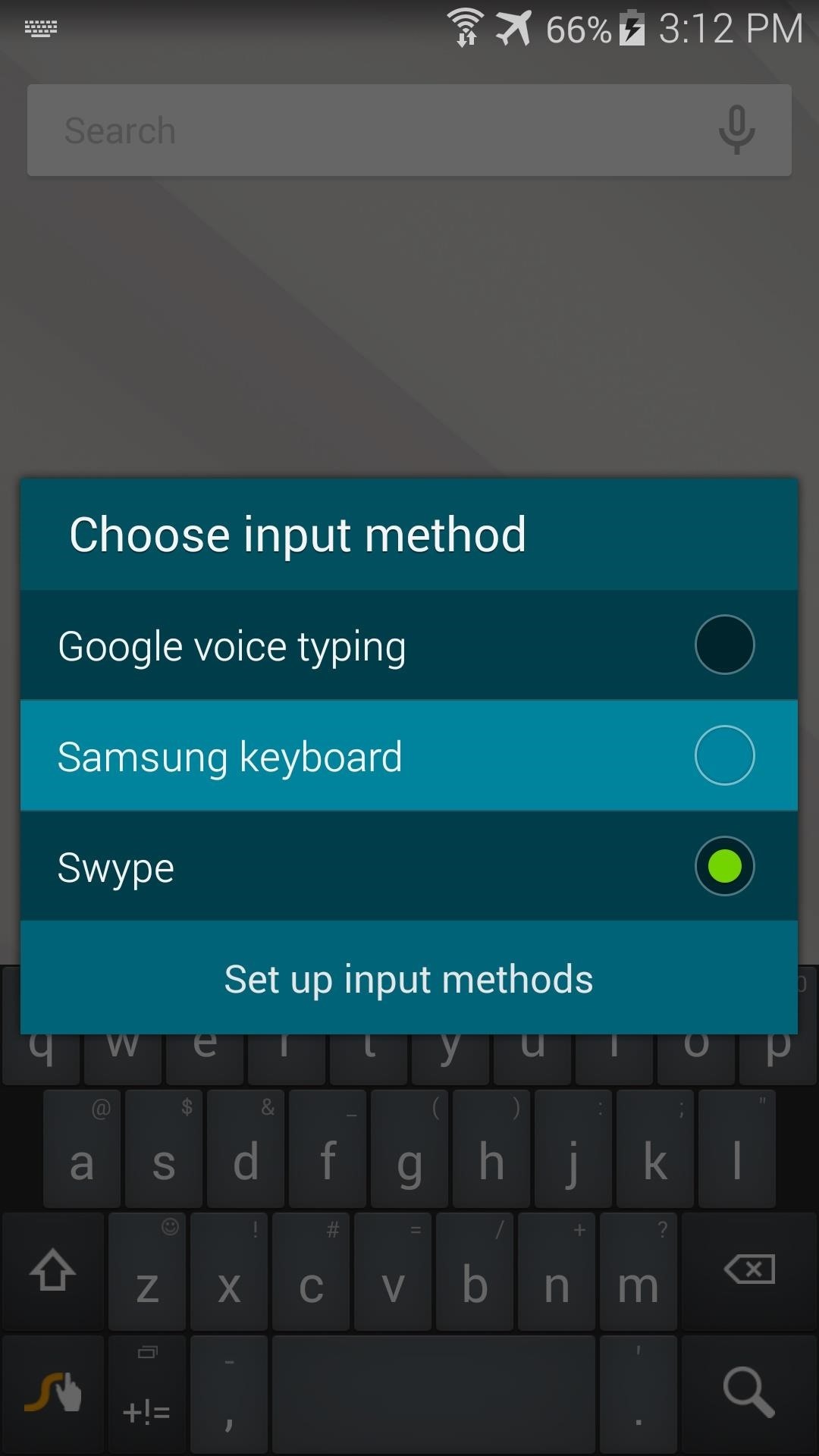 How to Invert the Stock Samsung Keyboard on Your Galaxy S5 for Easier Typing in the Dark