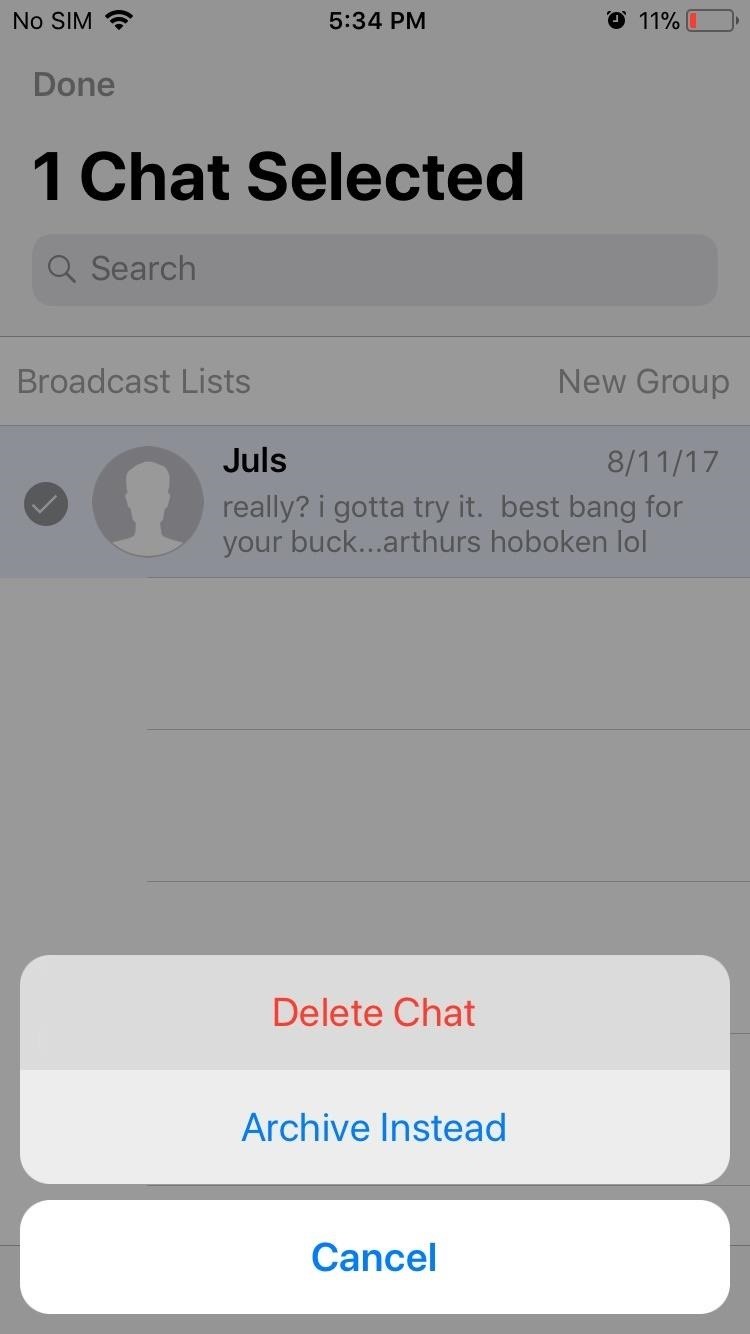 The Easy Way to Clean Up Your WhatsApp Chat Logs