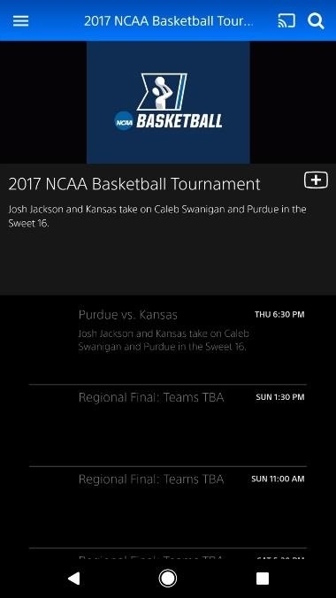 The 4 Best Apps for Watching NCAA Sweet Sixteen Games for Free on Android or iOS