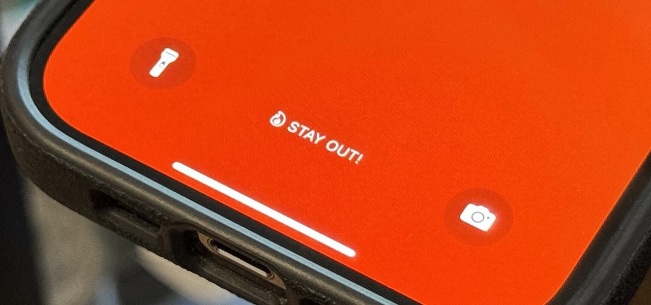 Update Your iPhone's Lock Screen with an Attention-Grabbing Note,
Reminder, Warning, or Other Custom Message