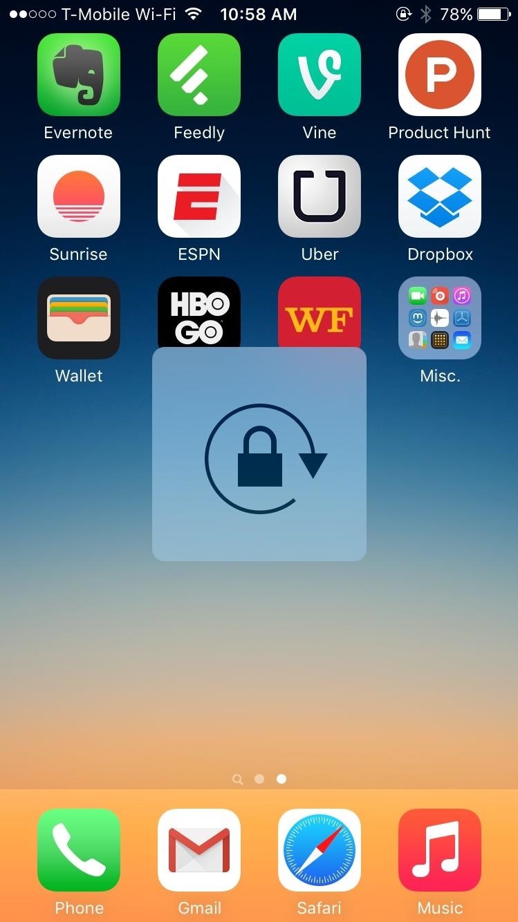 How to Use the Ring/Silent Switch to Lock Screen Rotation on Your iPhone in iOS 9