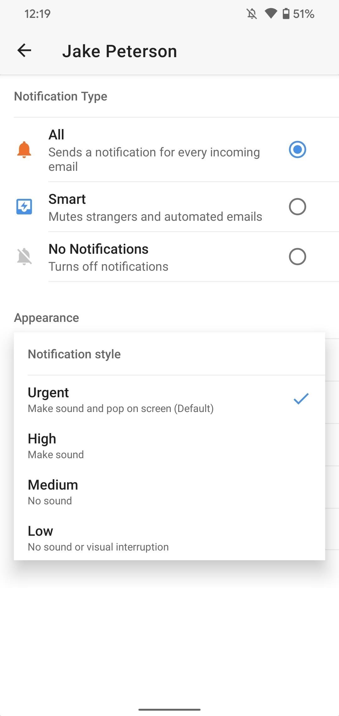 Customize Spark for Android Notifications with Lights, Sounds & Vibrations