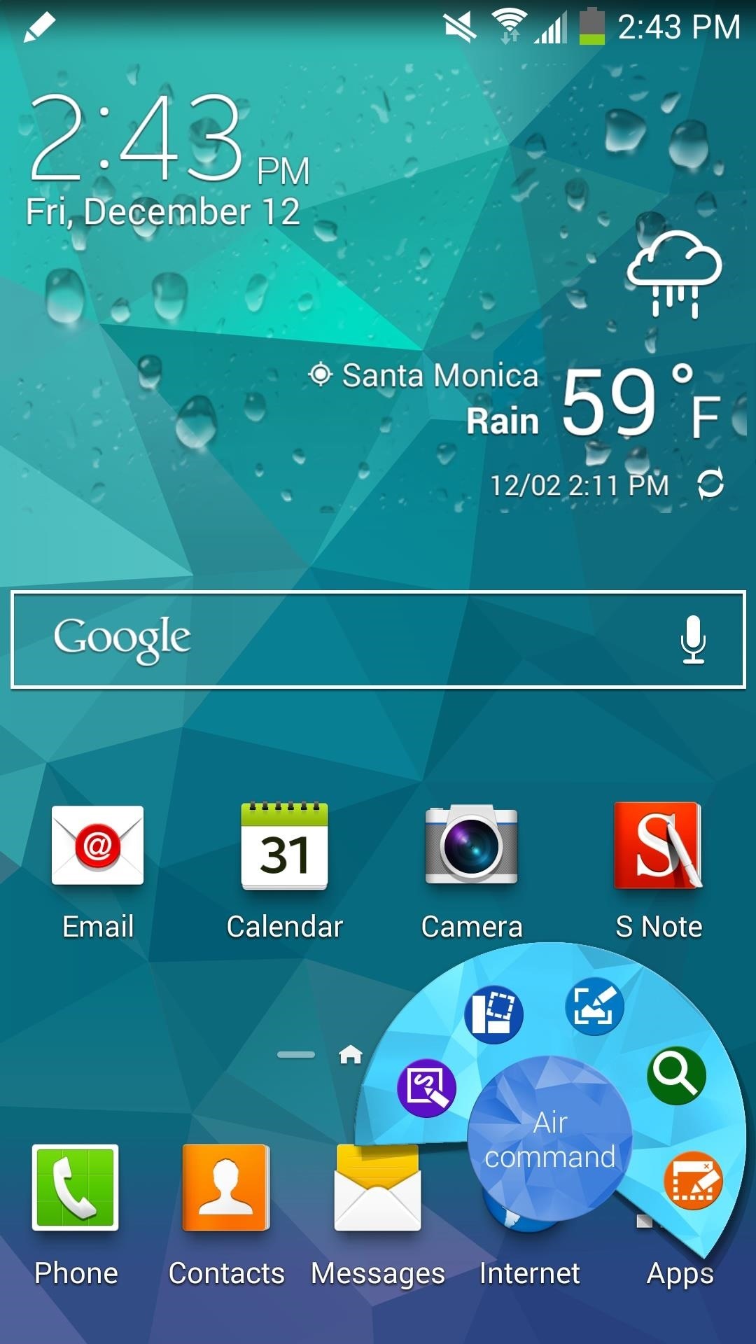 Theme Your Galaxy Note 3's Air Command Controller Window