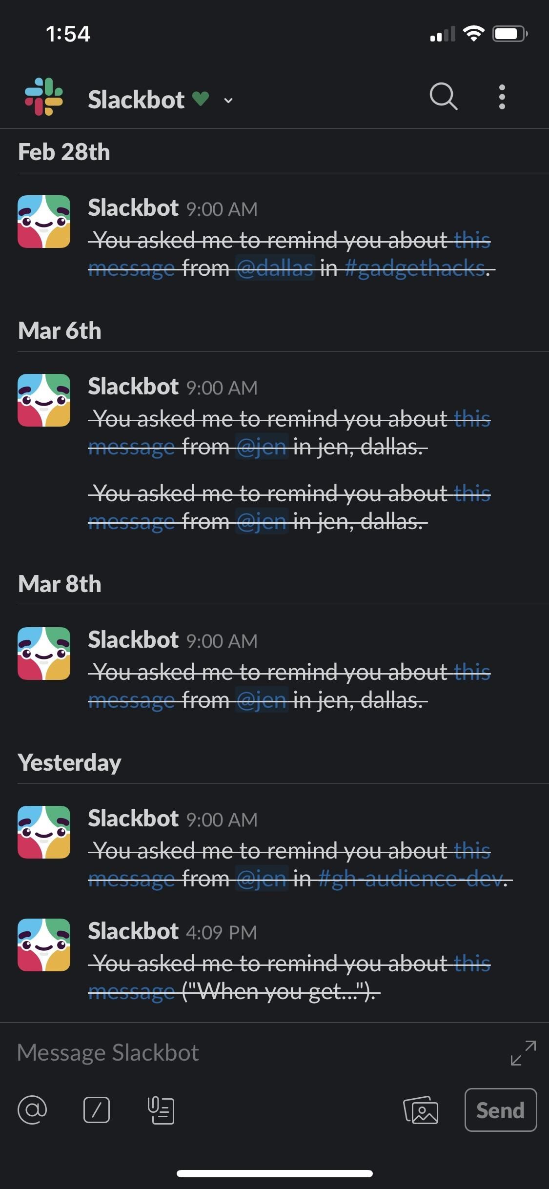 How to Get Slack's Sidebar to Work with Dark Mode on Your Phone