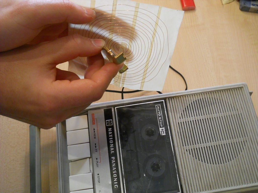 How to Make a Working Speaker Using Only a Magnet, Wire, and Masking Tape