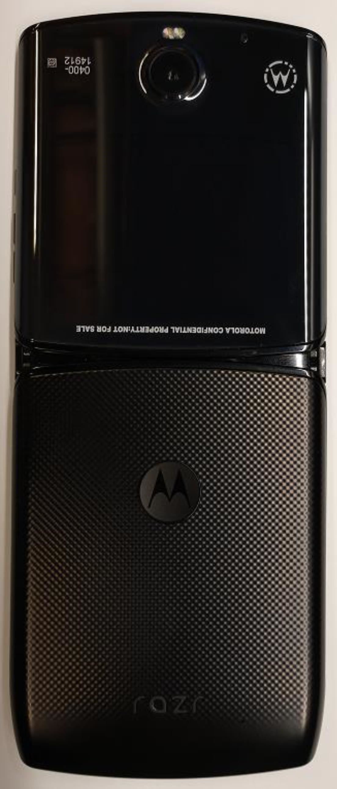 New Photos of the 2019 Motorola RAZR Surface in FCC Filing, Reveal Dimensions, Notch & Biometrics