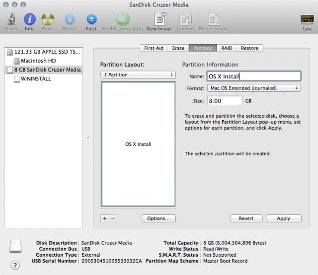 How to Create a Bootable Install DVD or USB Drive of OS X 10.8 Mountain Lion
