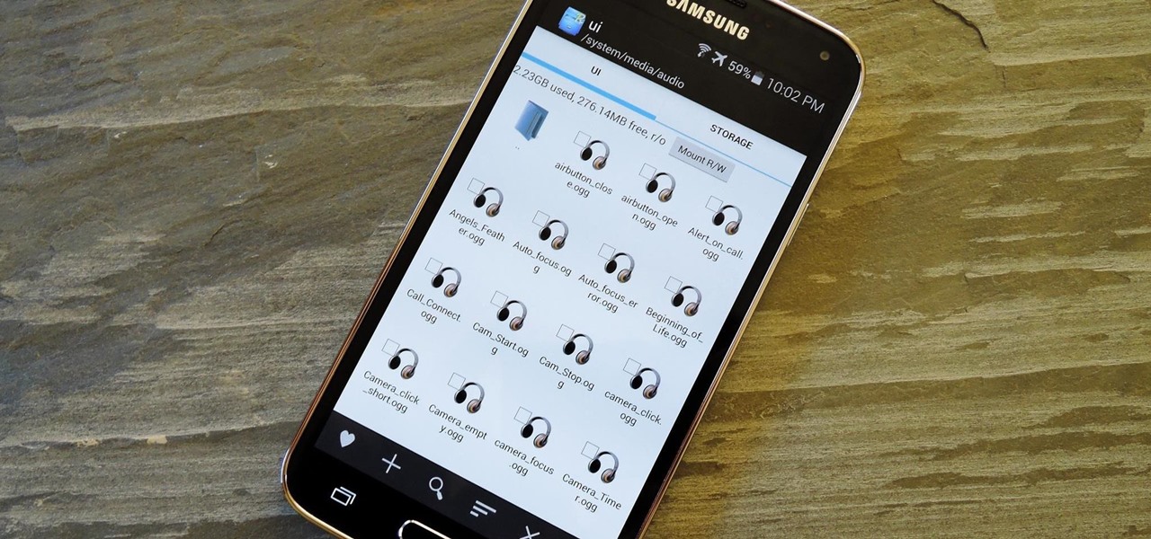 Get Rid of Annoying Startup, Camera, & Low Battery Sounds on Your Samsung Galaxy S5