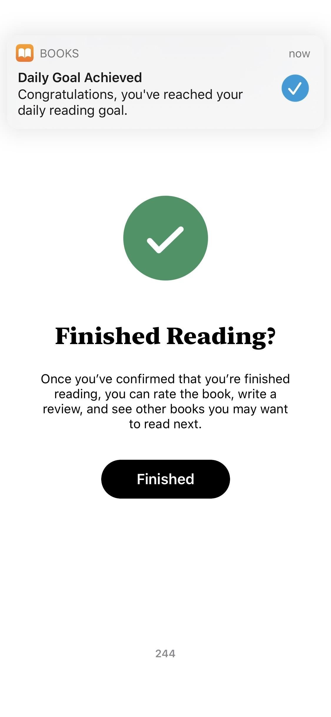 Become a Better Reader Using Apple Books' Reading Goals