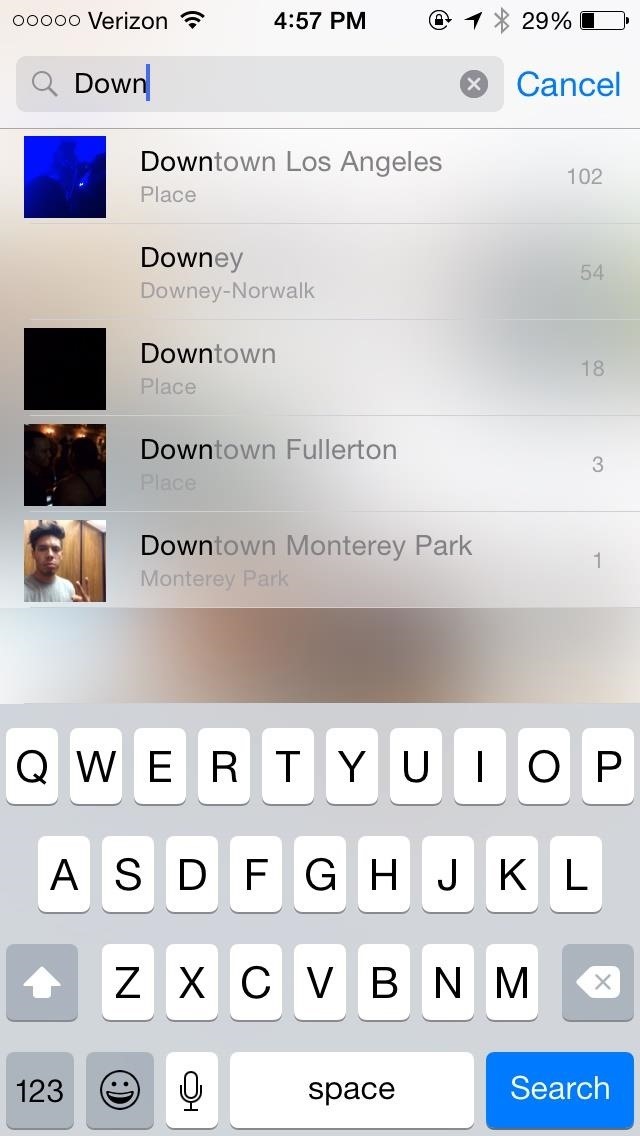 Search Your iPhone Photos by Date or Location in iOS 8
