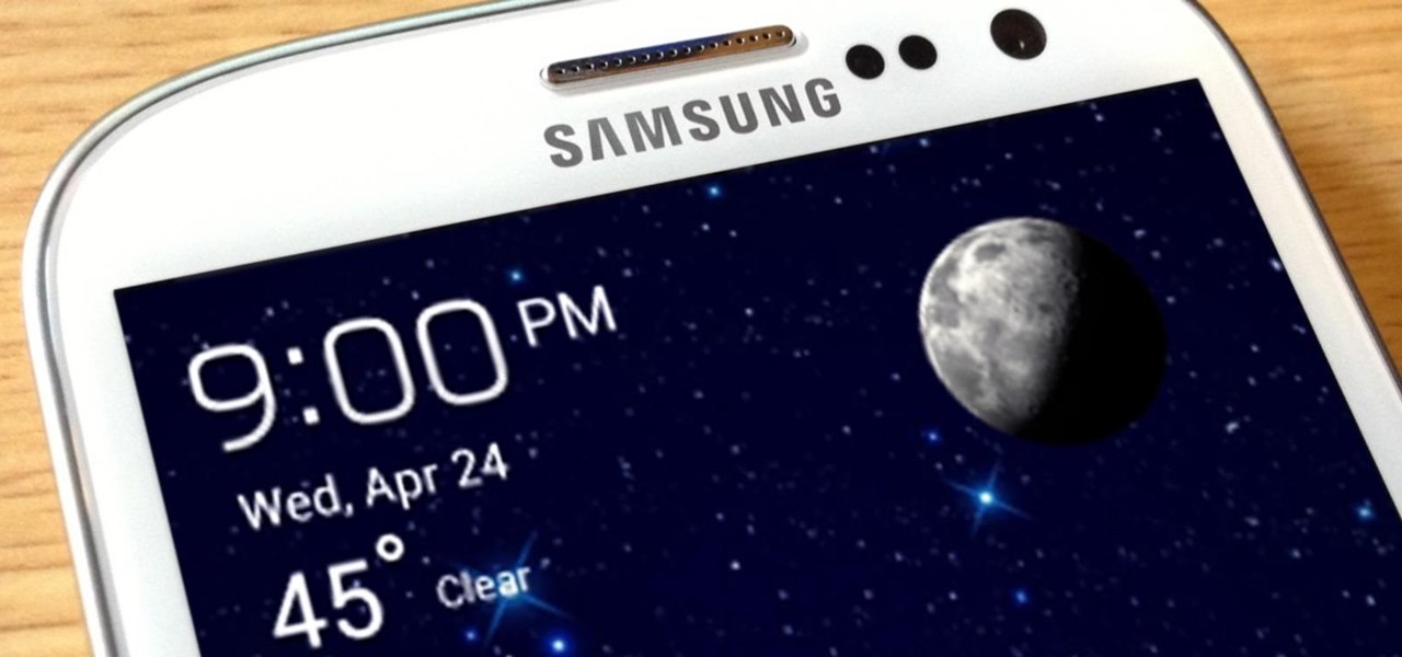 Get the New GS4 Weather Widgets on Your Samsung Galaxy S3