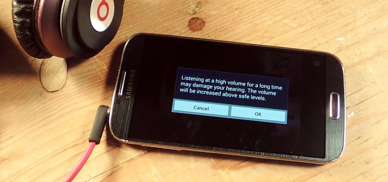 Disable the High Volume Warning When Using Headphones on Your Samsung Galaxy S4