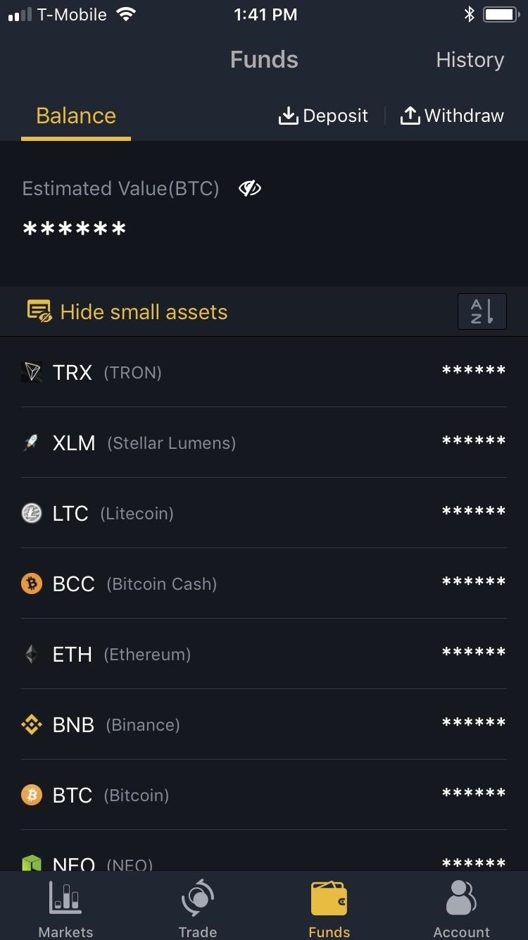 Binance 101: How to View Your Transaction History