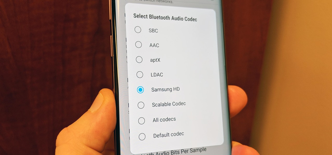 Mislukking Verminderen Gespecificeerd Improve Bluetooth Audio on Your Galaxy S9 with Custom Codecs « Android ::  Gadget Hacks