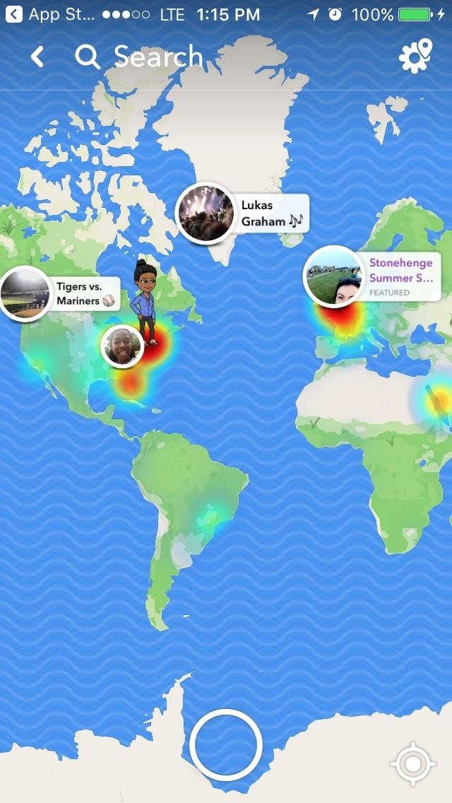 Snapchat's New Feature Shows You Where in the World Your Friends Are