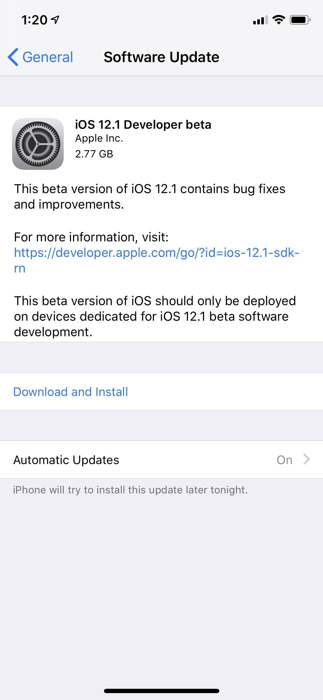 Apple Releases First iOS 12.1 Beta to Software Developers, Brings Back Group FaceTime