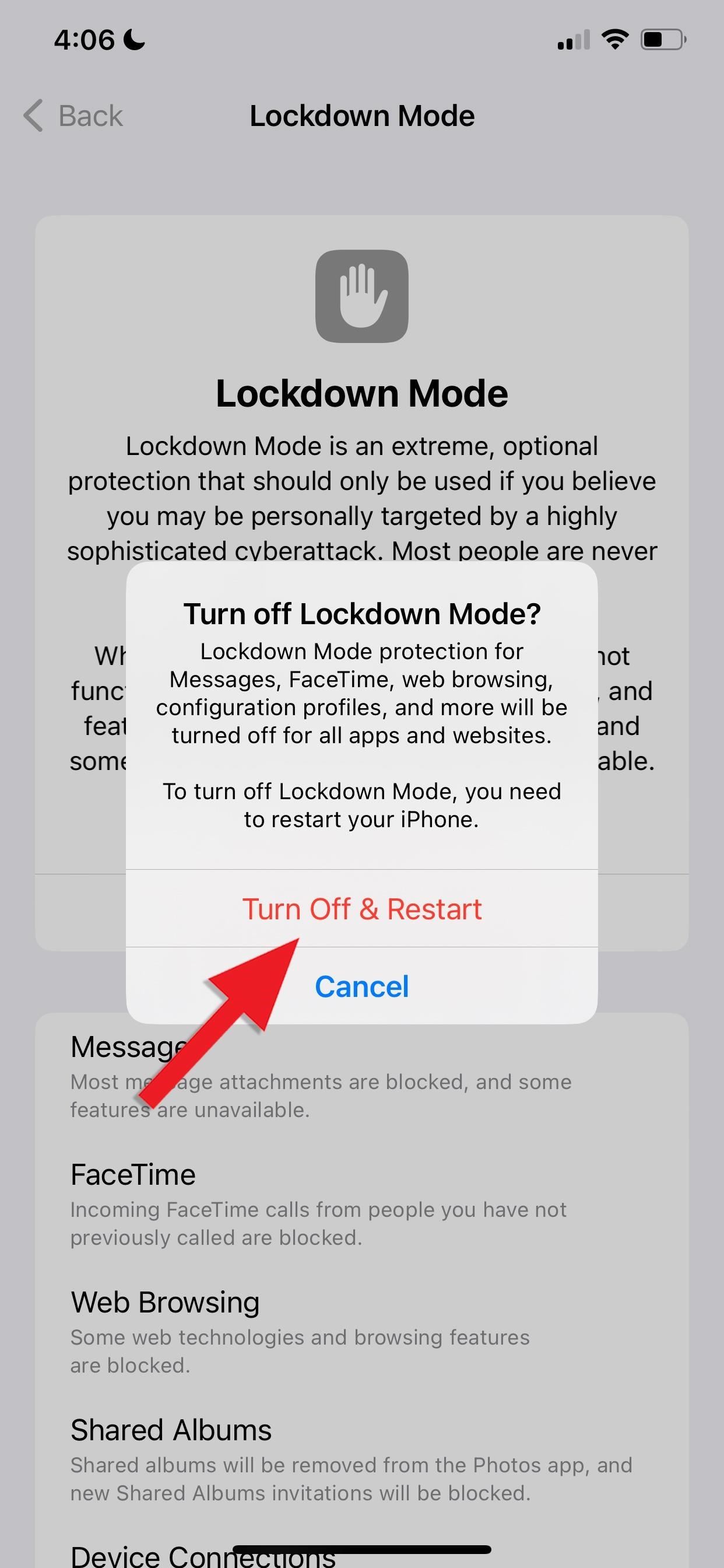 Lock Down Your iPhone for Protection Against Spyware and Other Targeted Cyberattacks