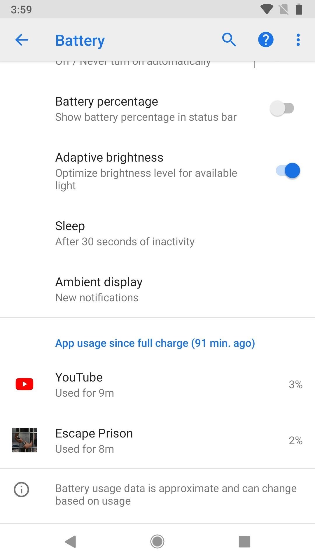 How to Get Oreo's Battery Menu Back on Android Pie