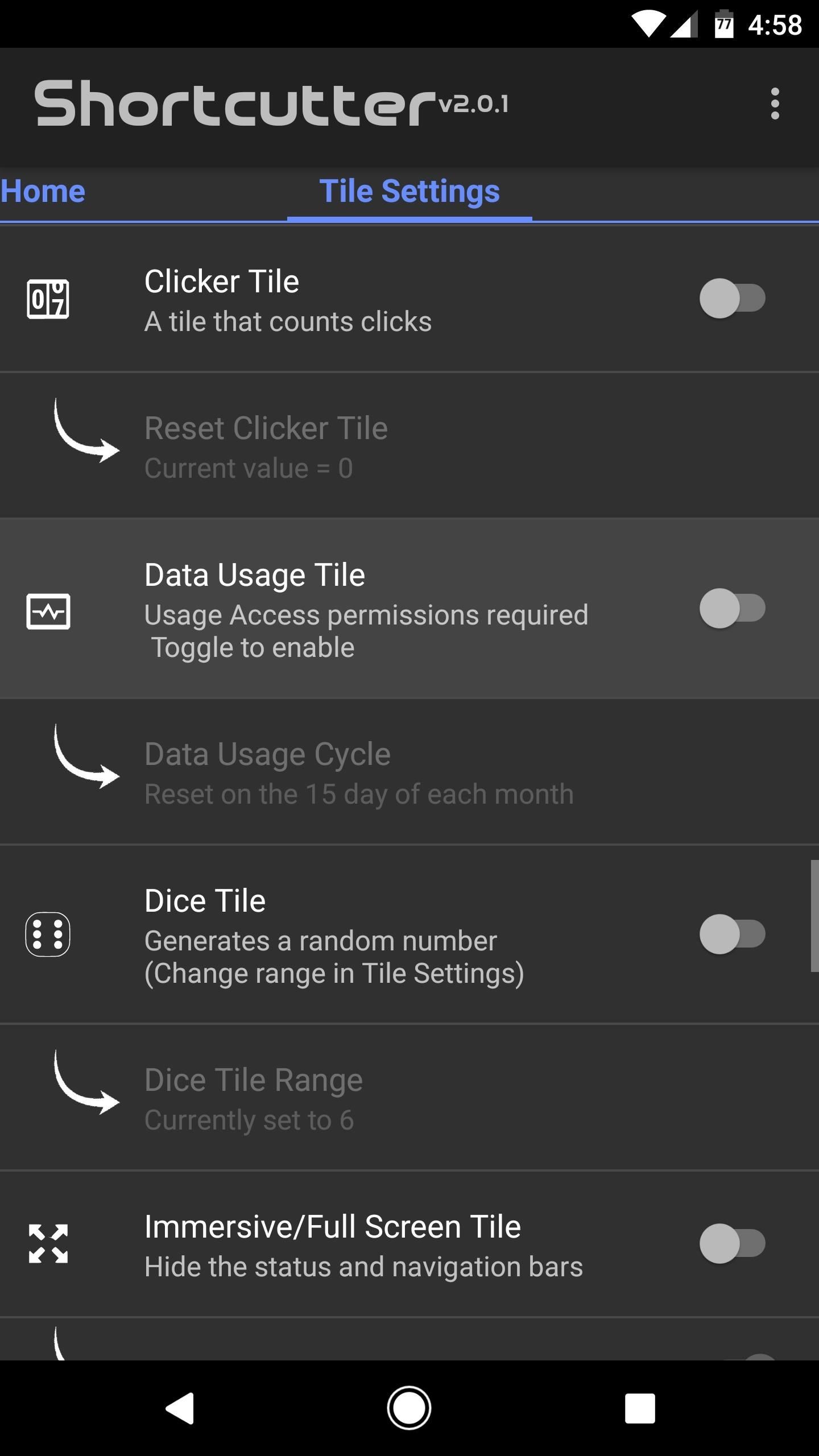 Quickly View RAM, Data Usage & More in Your Android's Quick Settings Menu