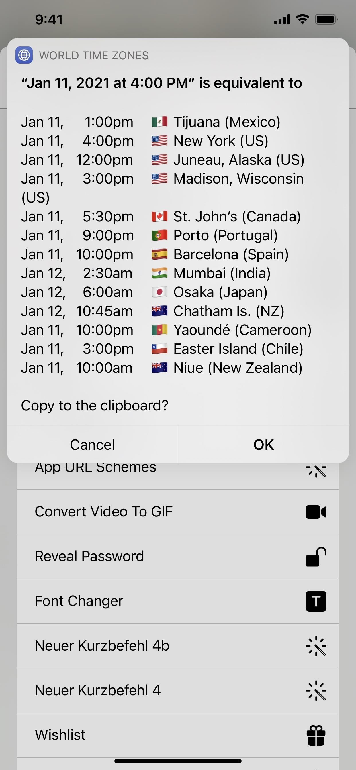 Convert Dates & Times to Different Time Zones on iOS Without Leaving the App You're In