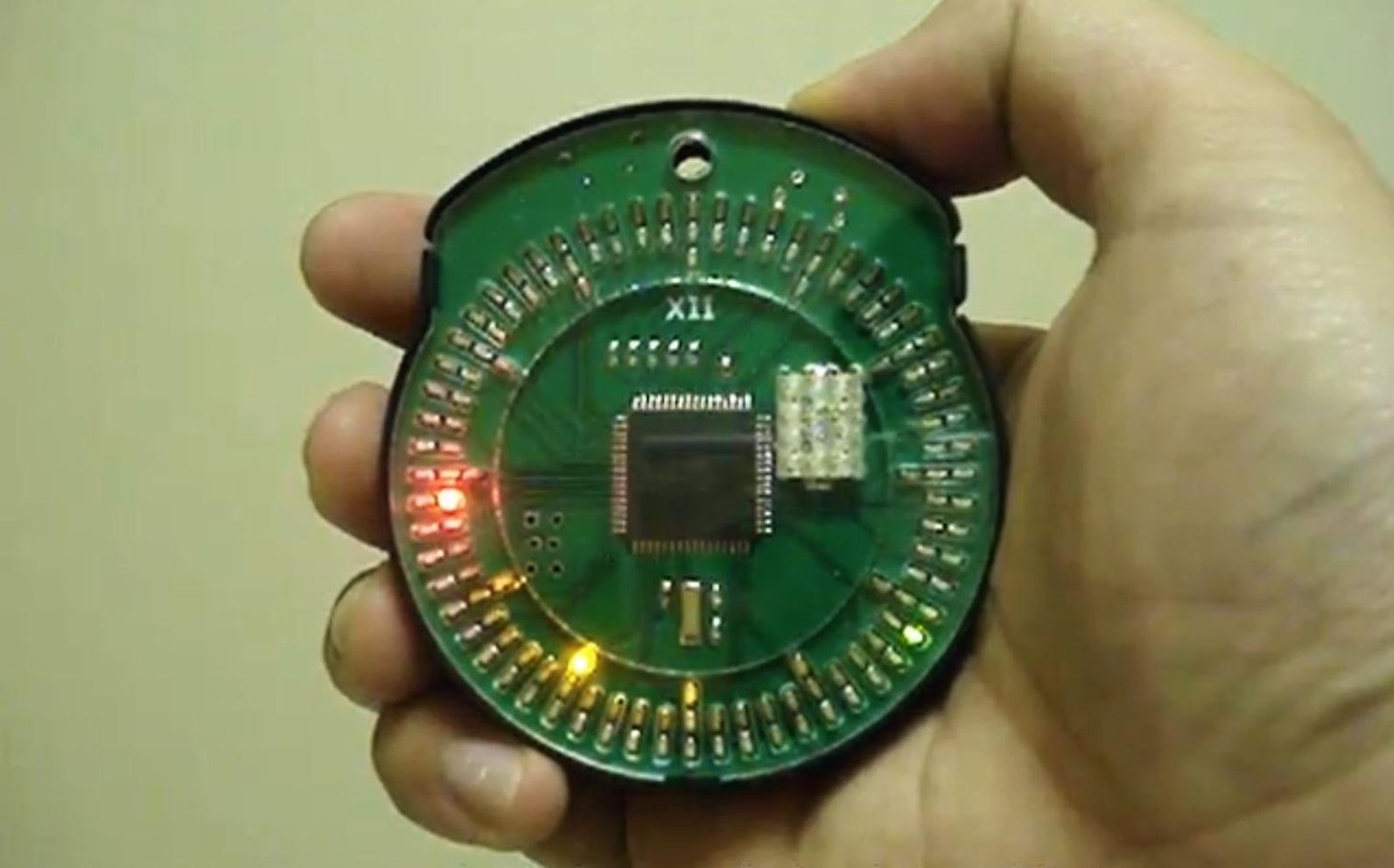 How to Make a Totally Geeky LED Pocket Watch That Tells Time in Colors