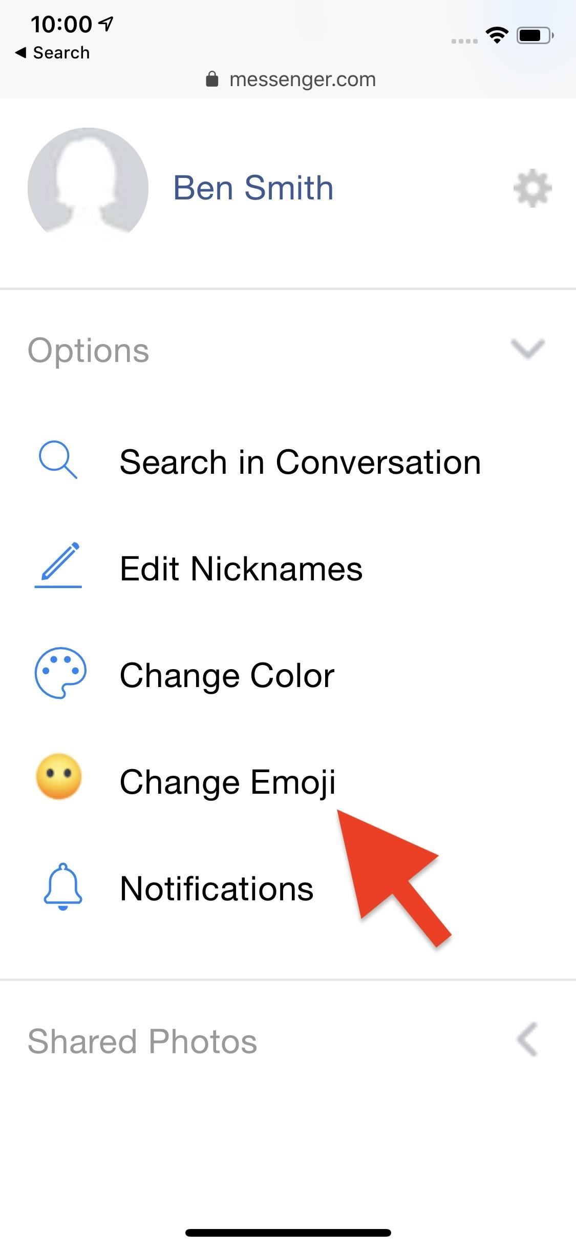Emoji change chat How To